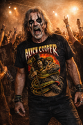 Alice Cooper Snake T-Shirt – Kachina Stage Prop Graphic Tee