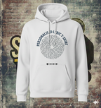 Personalised Vinyl Lyric Premium Hoodie | Unisex Custom Lyrics & Spotify Code