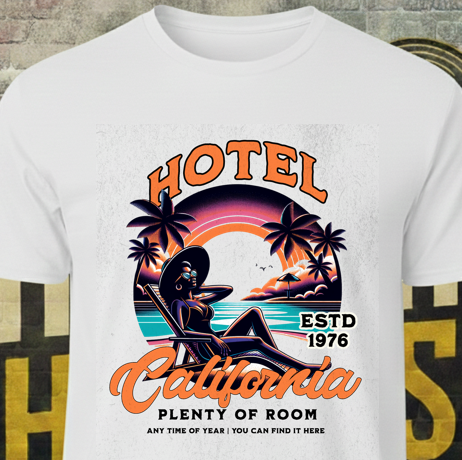 Hotel California Sunbathing Tee