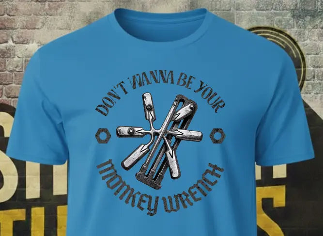 Monkey Wrench Inspired T-Shirt – Unisex Premium Graphic Rock Tee Shrewd Threads