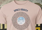 Space Oddity Unisex Vinyl Lyric Tee