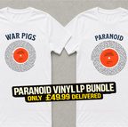 Paranoid Vinyl Lyric LP Bundle