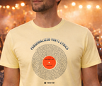 Personalized Vinyl Lyric Tee | Unisex Custom Lyrics & Spotify Code