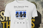 Personalized Album Art & Spotify Code Unisex Tee