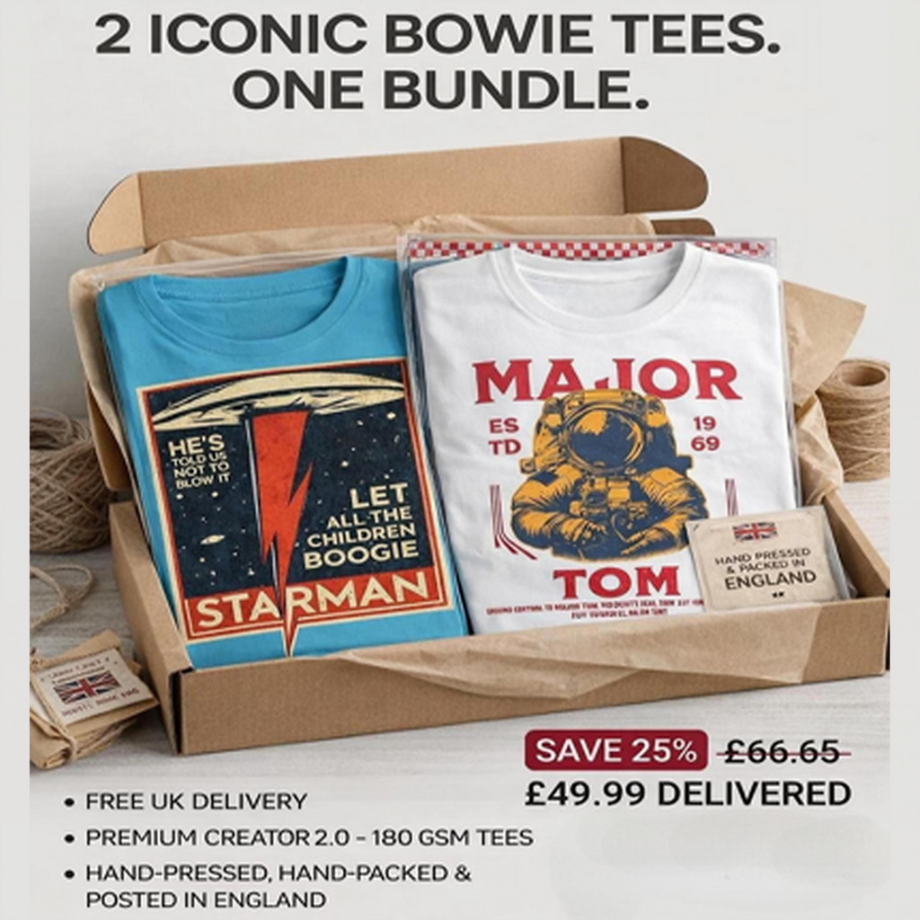 Gen X Unisex Bowie Bundle - Final Print Run